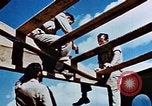 Image Construction d'Officer's Club à la base aérienne de Alto Corse France, 1944, de la seconde 34 séquences d'archives historiques vidéo 65675051899