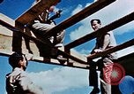 Image Construction d'Officer's Club à la base aérienne de Alto Corse France, 1944, de la seconde 41 séquences d'archives historiques vidéo 65675051899