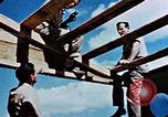 Image Construction d'Officer's Club à la base aérienne de Alto Corse France, 1944, de la seconde 42 séquences d'archives historiques vidéo 65675051899