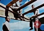 Image Construction d'Officer's Club à la base aérienne de Alto Corse France, 1944, de la seconde 45 séquences d'archives historiques vidéo 65675051899