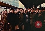 Image of liberated Frenchmen Germany, 1945, second 58 stock footage video 65675051915