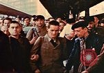 Image of liberated Frenchmen Germany, 1945, second 59 stock footage video 65675051915