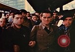 Image of liberated Frenchmen Germany, 1945, second 60 stock footage video 65675051915