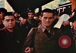 Image of liberated Frenchmen Germany, 1945, second 61 stock footage video 65675051915