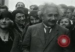 Image of Albert Einstein San Diego California USA, 1930, second 26 stock footage video 65675051975