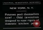 Image un économe machine New York City USA, 1931, de la seconde 1 séquences d'archives historiques vidéo 65675051979
