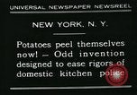 Image un économe machine New York City USA, 1931, de la seconde 3 séquences d'archives historiques vidéo 65675051979