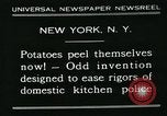 Image un économe machine New York City USA, 1931, de la seconde 4 séquences d'archives historiques vidéo 65675051979