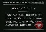 Image un économe machine New York City USA, 1931, de la seconde 5 séquences d'archives historiques vidéo 65675051979