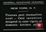 Image un économe machine New York City USA, 1931, de la seconde 6 séquences d'archives historiques vidéo 65675051979
