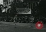 Image of procession of floats Pasadena California USA, 1931, second 7 stock footage video 65675051981