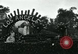 Image of procession of floats Pasadena California USA, 1931, second 38 stock footage video 65675051981