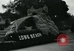 Image of procession of floats Pasadena California USA, 1931, second 55 stock footage video 65675051981