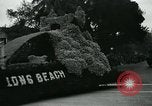 Image of procession of floats Pasadena California USA, 1931, second 56 stock footage video 65675051981
