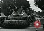 Image of procession of floats Pasadena California USA, 1931, second 58 stock footage video 65675051981