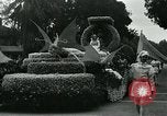 Image of procession of floats Pasadena California USA, 1931, second 60 stock footage video 65675051981