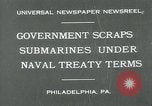 Image of submarine Philadelphia Pennsylvania USA, 1931, second 3 stock footage video 65675051982