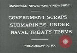 Image of submarine Philadelphia Pennsylvania USA, 1931, second 4 stock footage video 65675051982