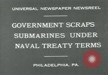 Image of submarine Philadelphia Pennsylvania USA, 1931, second 6 stock footage video 65675051982
