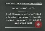 Image of Albert Einstein in United States New York City USA, 1931, second 8 stock footage video 65675051983