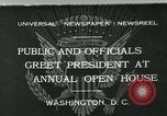 Standbild Präsident Herbert Hoover Washington DC USA, 1932, aus Sekunde 1 historischem Filmmaterial Videoclip 65675051985