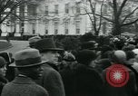 Standbild Präsident Herbert Hoover Washington DC USA, 1932, aus Sekunde 51 historischem Filmmaterial Videoclip 65675051985
