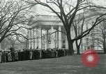 Standbild Präsident Herbert Hoover Washington DC USA, 1932, aus Sekunde 53 historischem Filmmaterial Videoclip 65675051985