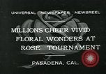 Standbild Blumenschmuck schwimmt Washington DC USA, 1932, aus Sekunde 3 historischem Filmmaterial Videoclip 65675051986