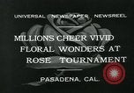 Standbild Blumenschmuck schwimmt Washington DC USA, 1932, aus Sekunde 9 historischem Filmmaterial Videoclip 65675051986