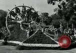 Standbild Blumenschmuck schwimmt Washington DC USA, 1932, aus Sekunde 42 historischem Filmmaterial Videoclip 65675051986