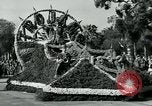 Standbild Blumenschmuck schwimmt Washington DC USA, 1932, aus Sekunde 44 historischem Filmmaterial Videoclip 65675051986