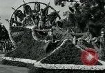 Standbild Blumenschmuck schwimmt Washington DC USA, 1932, aus Sekunde 46 historischem Filmmaterial Videoclip 65675051986