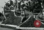 Standbild Blumenschmuck schwimmt Washington DC USA, 1932, aus Sekunde 47 historischem Filmmaterial Videoclip 65675051986