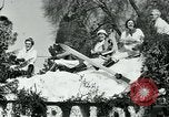 Standbild Blumenschmuck schwimmt Washington DC USA, 1932, aus Sekunde 57 historischem Filmmaterial Videoclip 65675051986