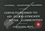 Immagine di Prigionieri lotta flood Glendora Mississippi USA, 1932, secondo 9 filmato di repertorio 65675051990