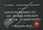 Immagine di Prigionieri lotta flood Glendora Mississippi USA, 1932, secondo 12 filmato di repertorio 65675051990