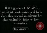 Standbild National Guard Truppen patrouillieren nach Armistice Day Incident Centralia Washington USA, 1919, aus Sekunde 45 historischem Filmmaterial Videoclip 65675052001