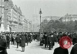 Image of Ringstrasse Vienna Austria, 1919, second 52 stock footage video 65675052003