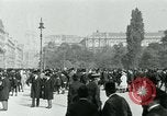 Image of Ringstrasse Vienna Austria, 1919, second 57 stock footage video 65675052003