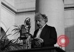 Standbild Albert Einstein California United States USA, 1935, aus Sekunde 40 historischem Filmmaterial Videoclip 65675052005