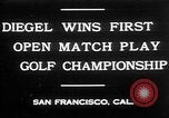 Standbild Leo Diegel San Francisco California USA, 1930, aus Sekunde 3 historischem Filmmaterial Videoclip 65675052006