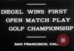 Standbild Leo Diegel San Francisco California USA, 1930, aus Sekunde 4 historischem Filmmaterial Videoclip 65675052006