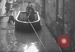 Immagine di Reno allagato strade di Coblenza Koblenz Germania, 1930, secondo 39 filmato di repertorio 65675052008