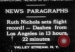 Standbild Ruth Nichols Valley Stream New York USA, 1930, aus Sekunde 1 historischem Filmmaterial Videoclip 65675052011