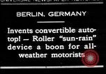 Image of man driving car Berlin Germany, 1930, second 1 stock footage video 65675052012