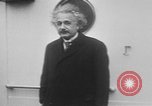 Image of Albert Einstein New York United States USA, 1930, second 22 stock footage video 65675052013