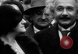 Image of Albert Einstein New York United States USA, 1930, second 27 stock footage video 65675052013