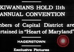 Image Président de Kiwanis International McDavid Hagerstown Maryland USA, 1930, de la seconde 5 séquences d'archives historiques vidéo 65675052017