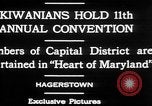 Image Président de Kiwanis International McDavid Hagerstown Maryland USA, 1930, de la seconde 8 séquences d'archives historiques vidéo 65675052017
