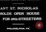Standbild Santa Claus Upper Darby Pennsylvania USA, 1930, aus Sekunde 1 historischem Filmmaterial Videoclip 65675052018